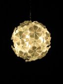 Lotus Chandelier 40 White  from Chandeliers 