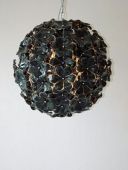 Lotus Chandelier Black