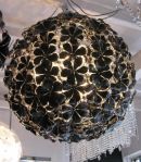 Lotus Chandelier 80 Black  from Chandeliers 