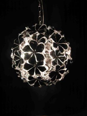Lotus Chandelier 40 Black