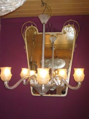1930's Barovier chandelier (11-08)