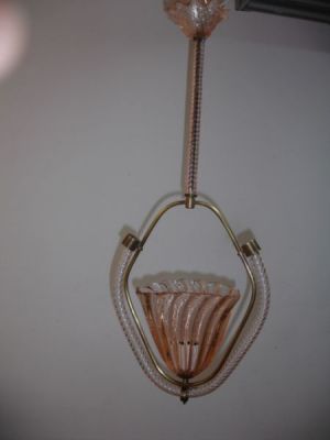 1930's Barovier chandelier Rosa (12-49 I)