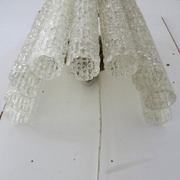Pair of Murano Corteccia Glass Wall Lights by Venini, circa 1960s 2