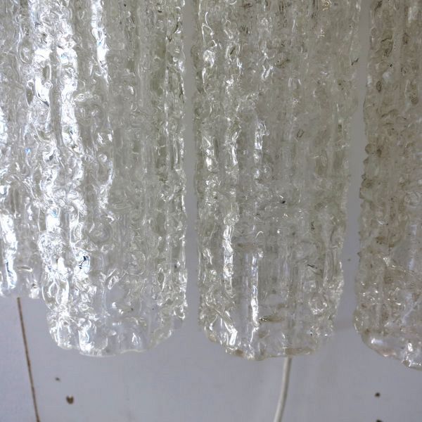 Pair of Murano Corteccia Glass Wall Lights by Venini, circa 1960s 4
