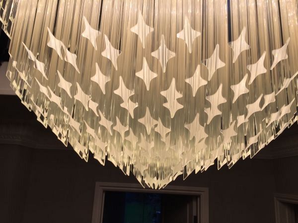 Bespoke crystal chandelier London November 2015 3